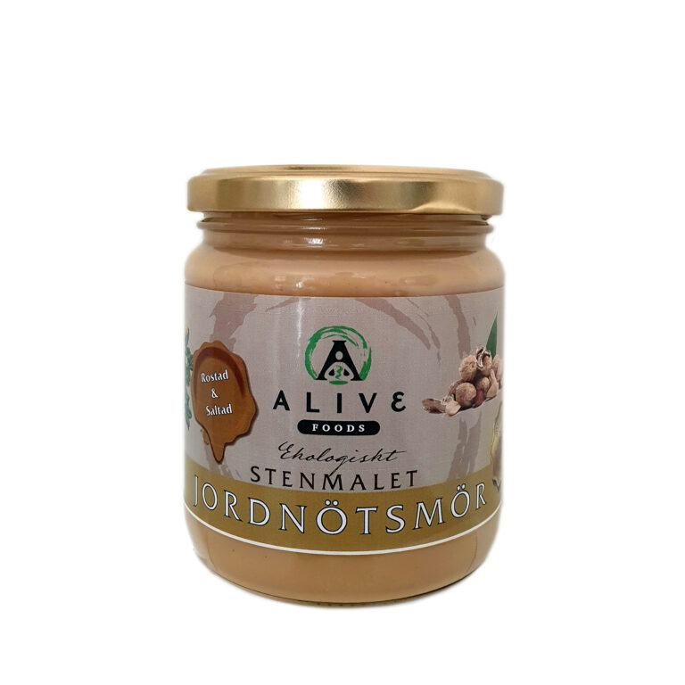 Jordnötssmör stenmalet torrostad/saltat EKO 260 g