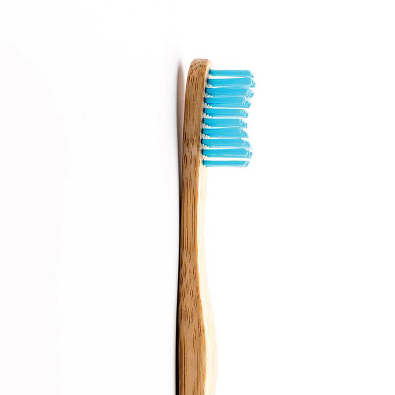 Tandborste av bambu. blå - Bild 3