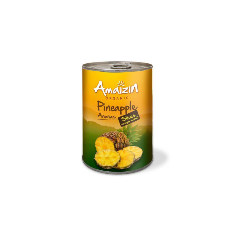 Ananasskivor EKO 400 g