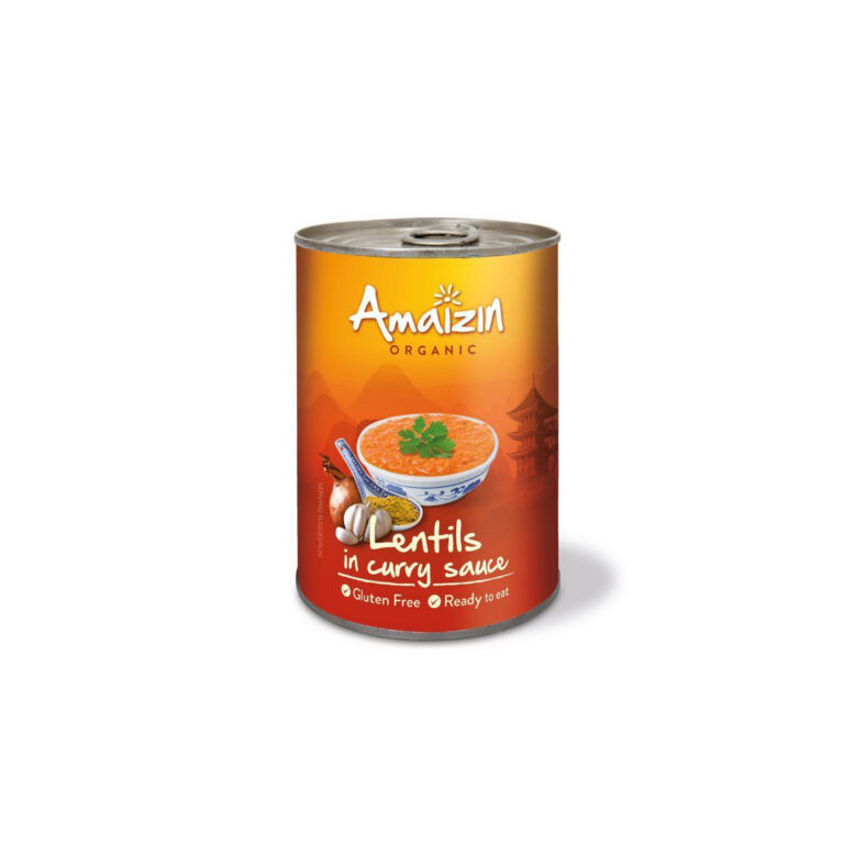 Linser i curry EKO 420 g