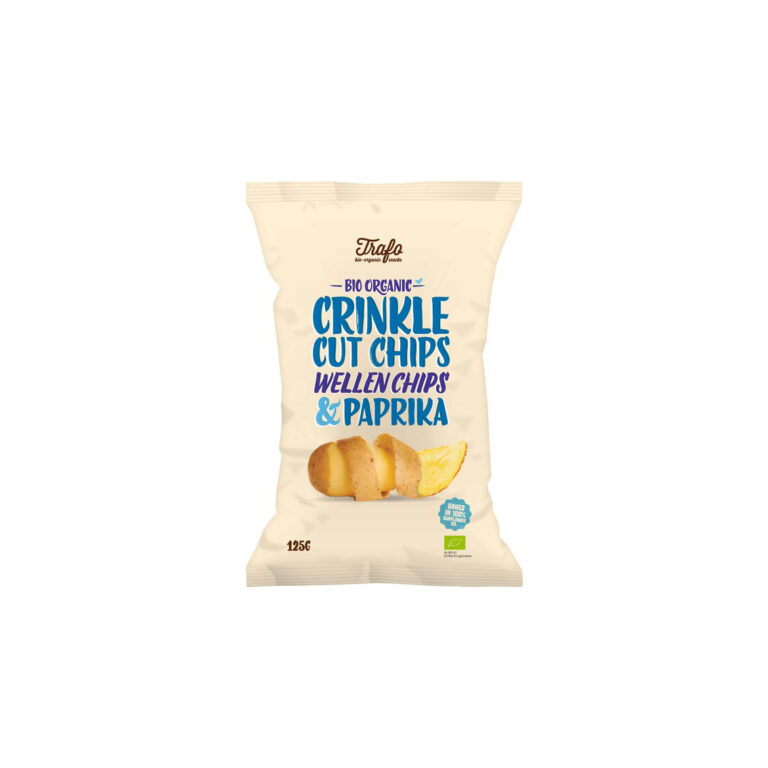 Paprikachips räfflade EKO125 g