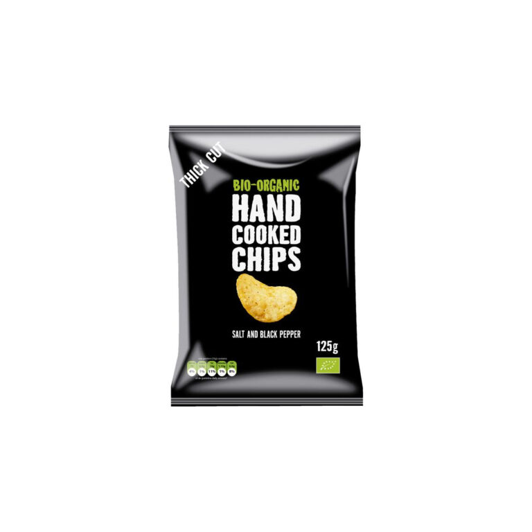 Salt & peppar chips EKO 125 g