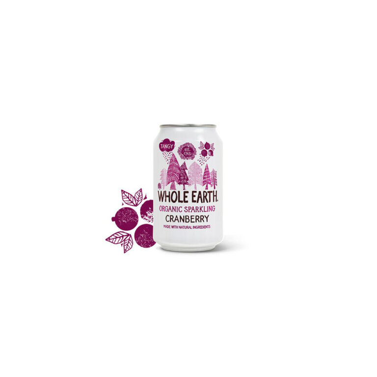 Whole earth tranbär EKO 33cl