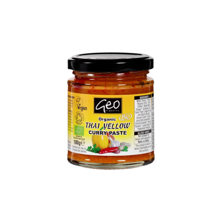 Gul currypasta EKO 180 g