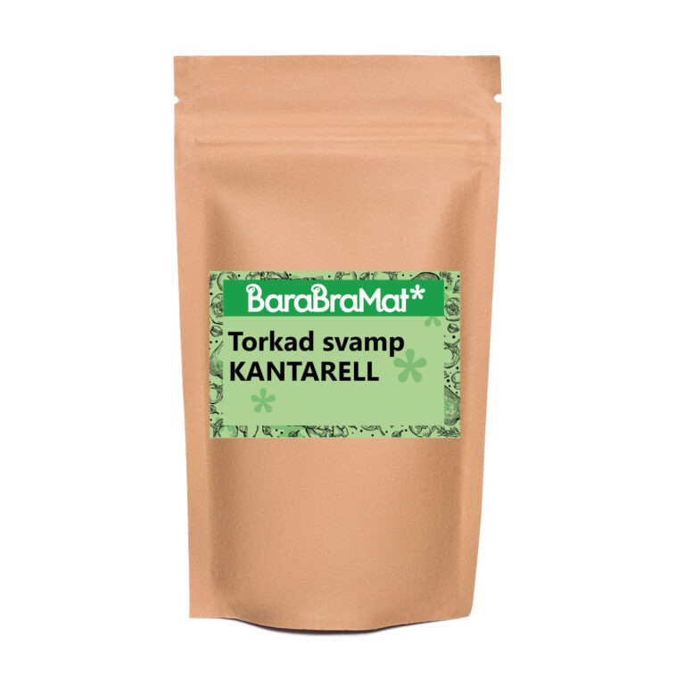 Kantarell torkad vild
