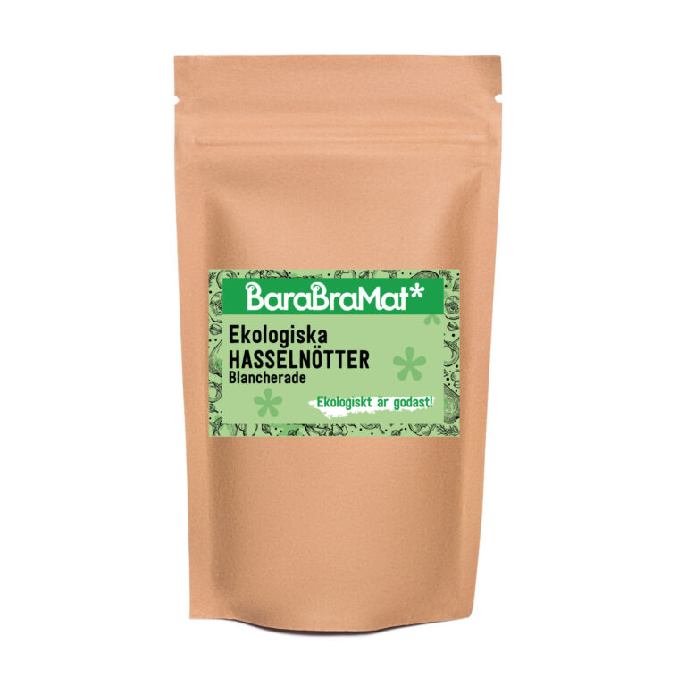 Hasselnötter blancherade EKO