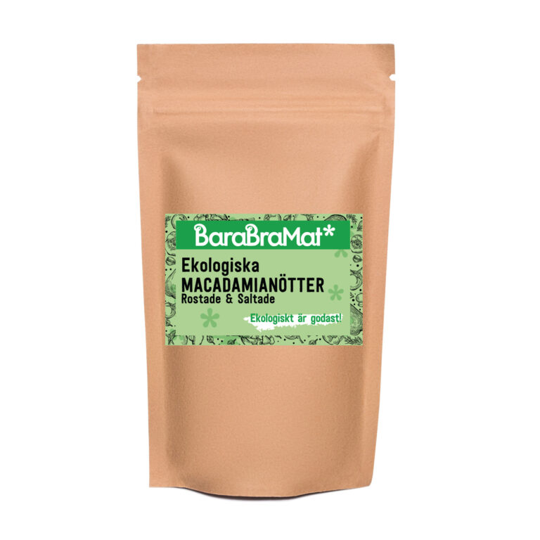 Macadamia saltade & rostade EKO
