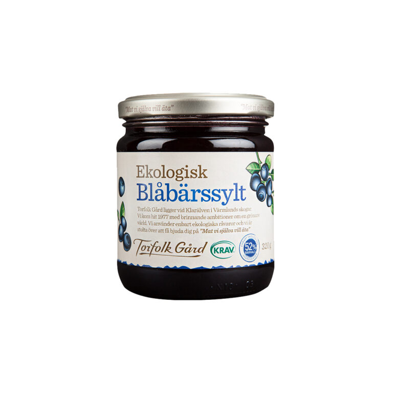 Blåbärssylt EKO 320 g