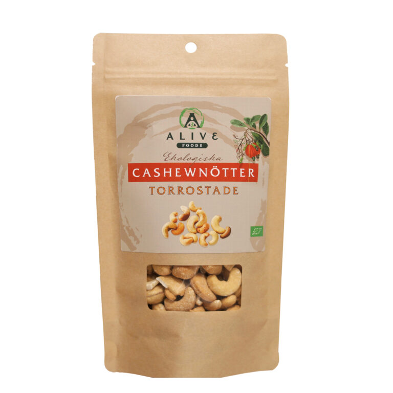 Cashew torrostad o saltad200 g EKO