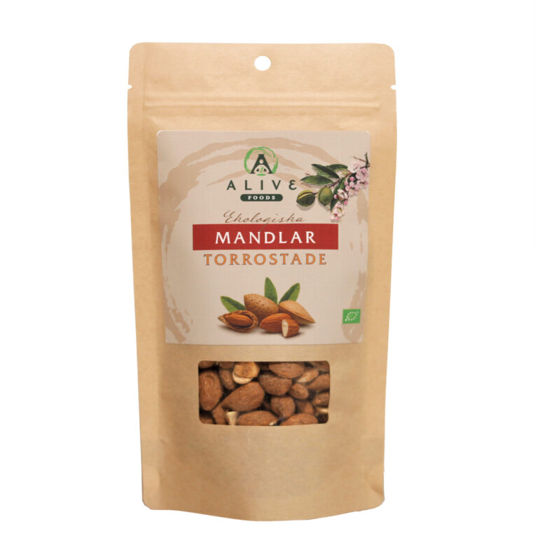Mandel torrostad o saltad200 g EKO