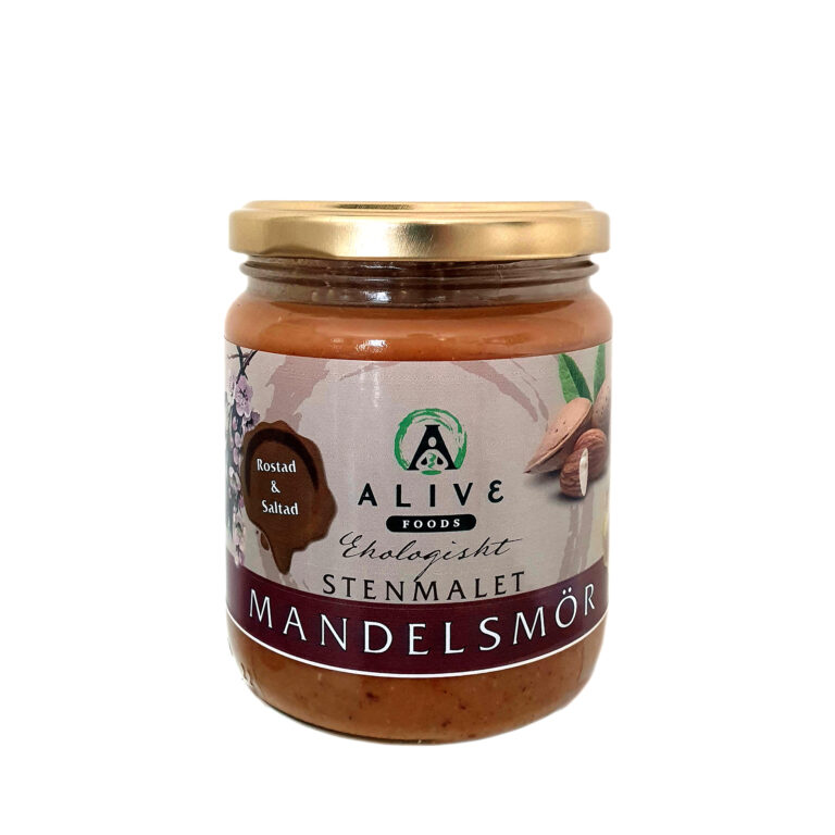 Mandelsmör stenmalet rostat & saltat EKO