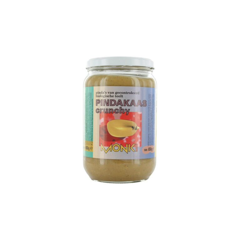 Jordnötssmör crunchy EKO 650 g