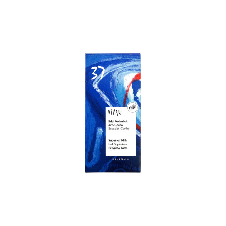 Vivani mjölkchoklad 37% EKO 100 g